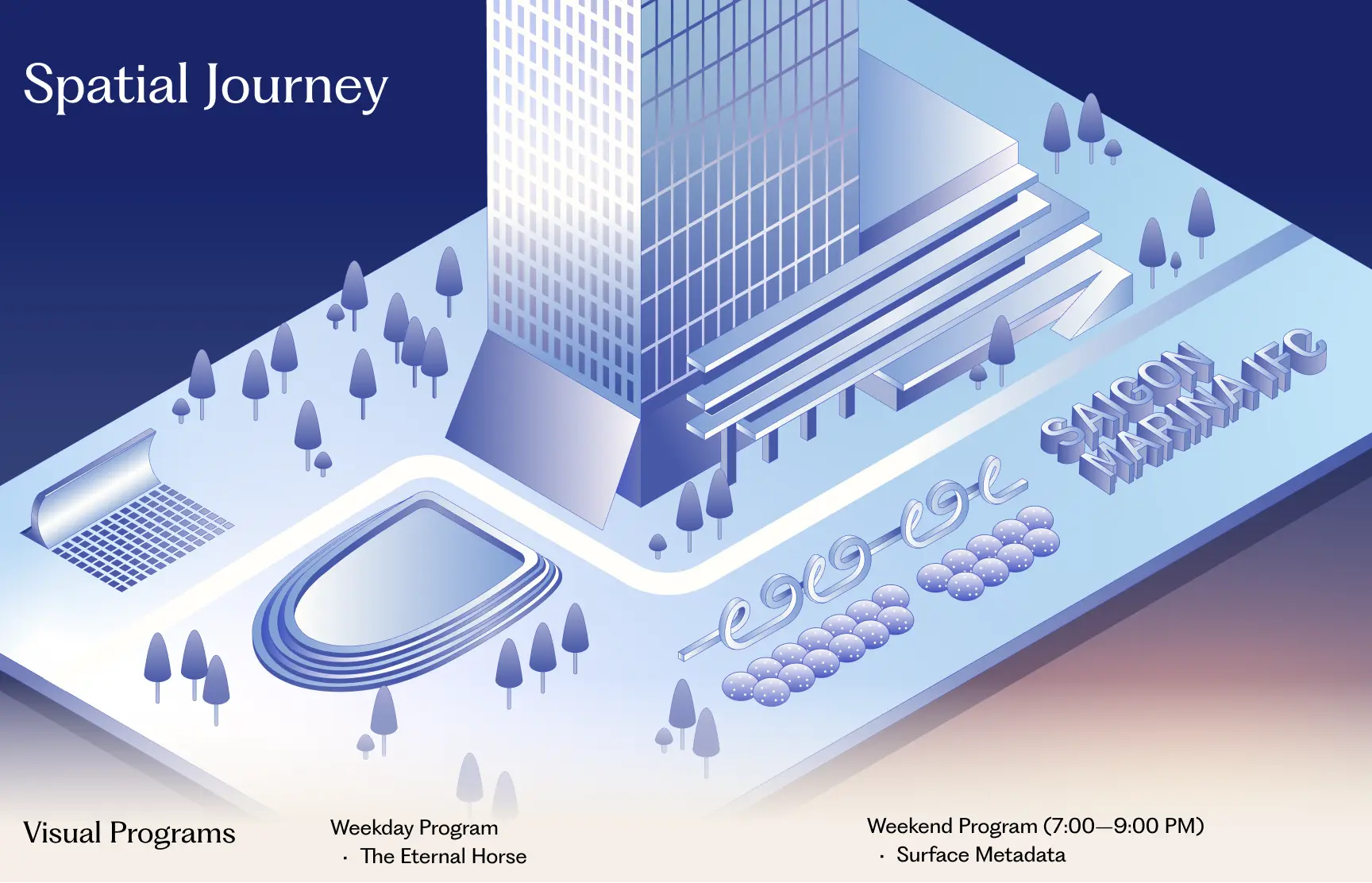 Spatial map - Saigon Marina IFC